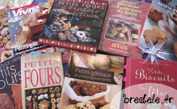 Les livres de recettes de Bredele Alsaciens