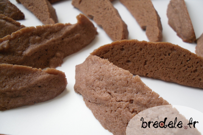 préparation des biscuits dents de loup