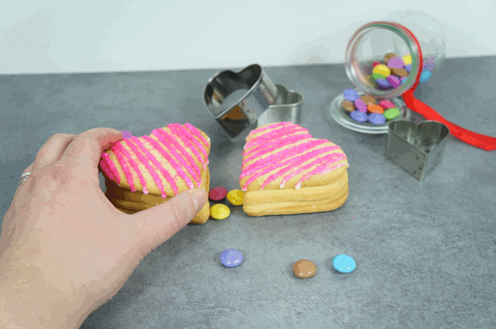 Sablés Surprise pour la Saint-Valentin