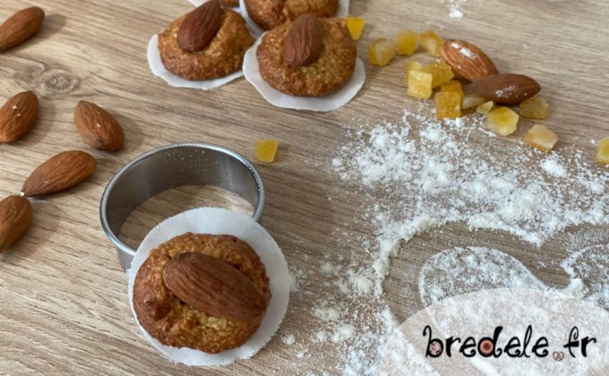 Bredele ecorce d'orange et disque d'azyme