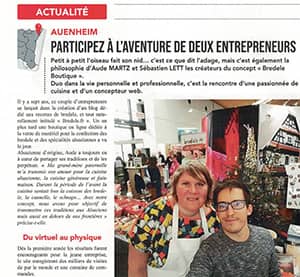Article Tonic Magazine "L'aventure de deux entrepreneurs"