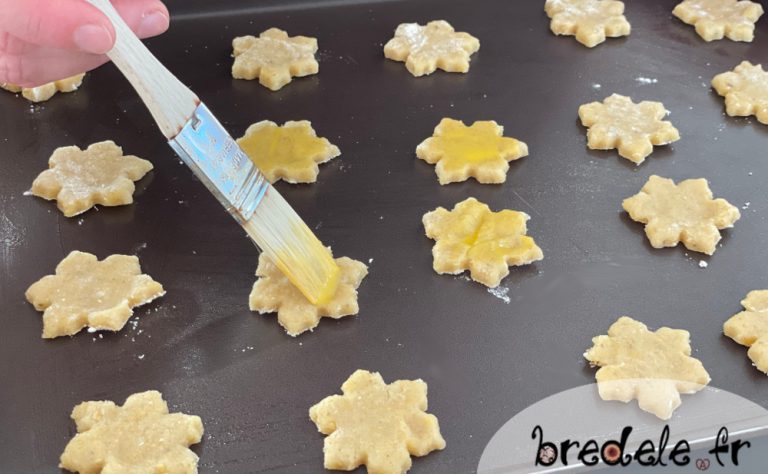 Préparation Bredele à l'anis et au sucre perlév