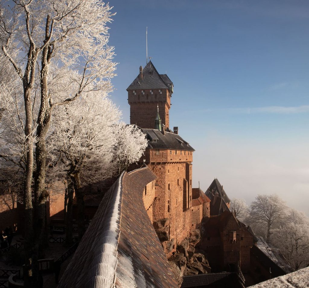 Château du Haut-Koenigsbourg, une idée de sortie en Alsace à Noël