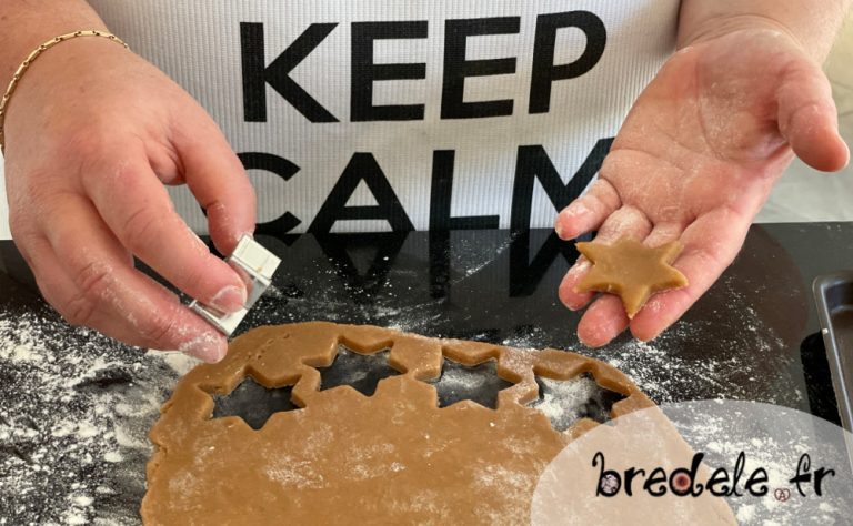 Kirsch Sterne / Etoiles à la cannelle et au kirsch