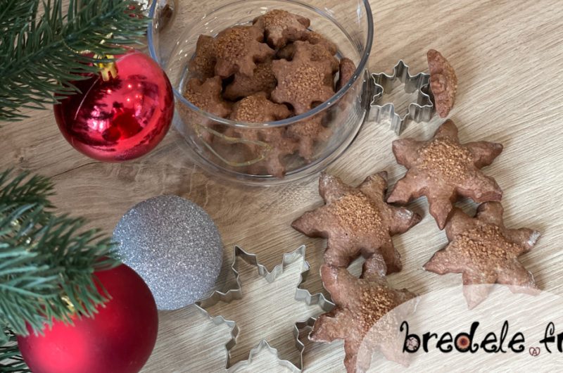Flocons au sucre - recette de Bredele de Christophe Felder