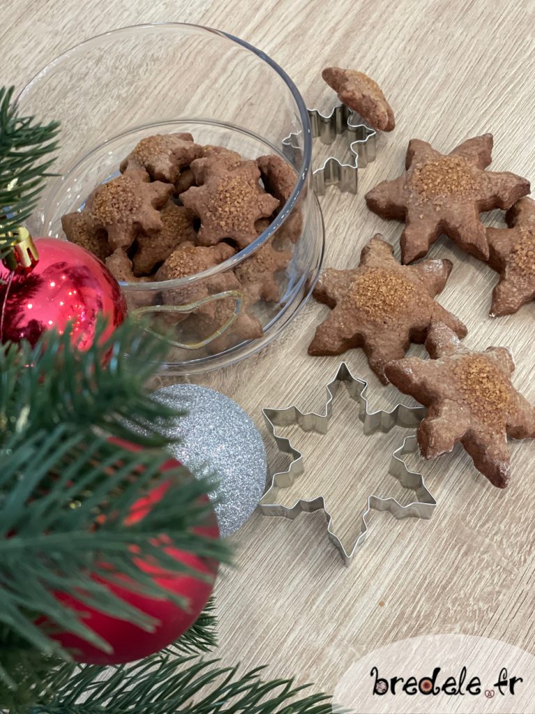 Flocons au sucre - recette de Bredele de Christophe Felder