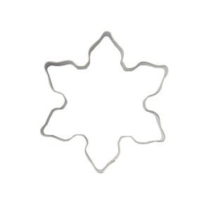 Emporte-Pièce Flocon Neige De Noël - 8 Cm