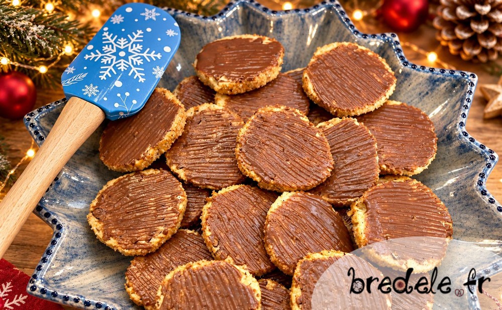Bredele aux Noix de Pécan et Chocolat