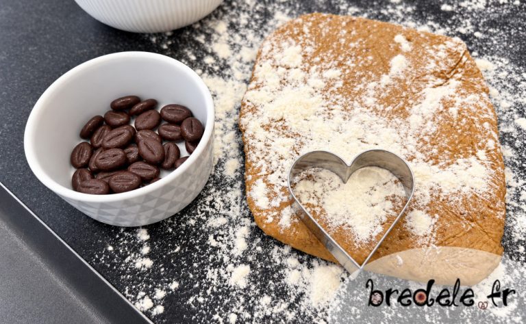 préparation des Cœurs brésiliens au café – Kaffeeherzle